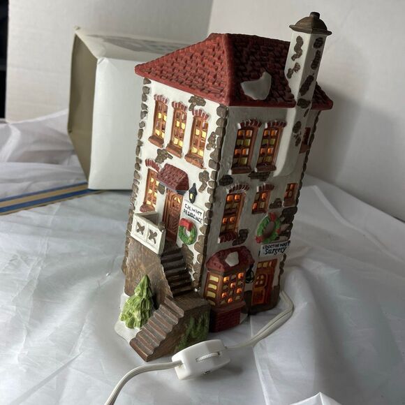 Department 56 “C.H.Watt Physician”building from the Dicken’s Village Series. - Picture 8 of 9